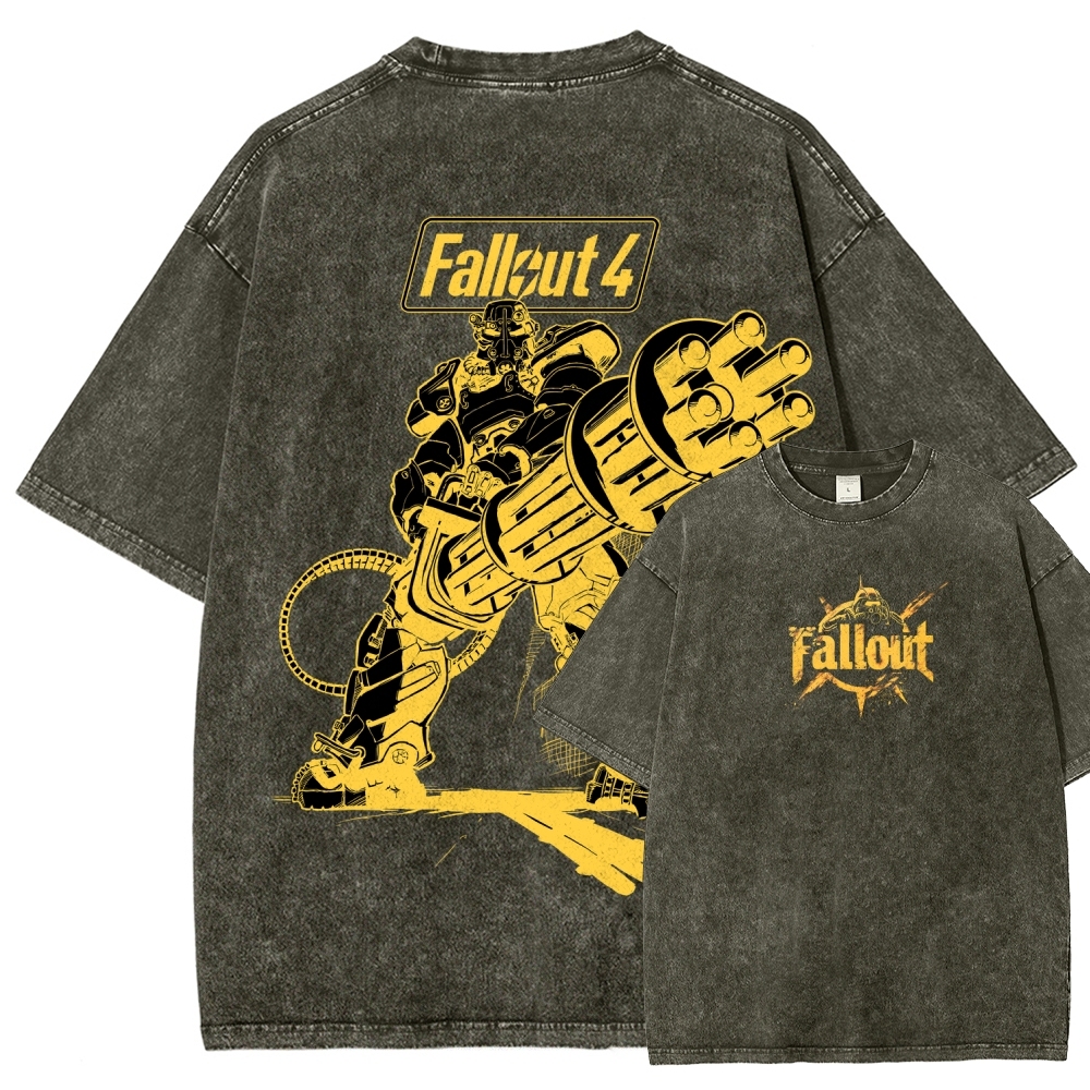 Fallout Unisex Fit Washed T-Shirt 2509007696