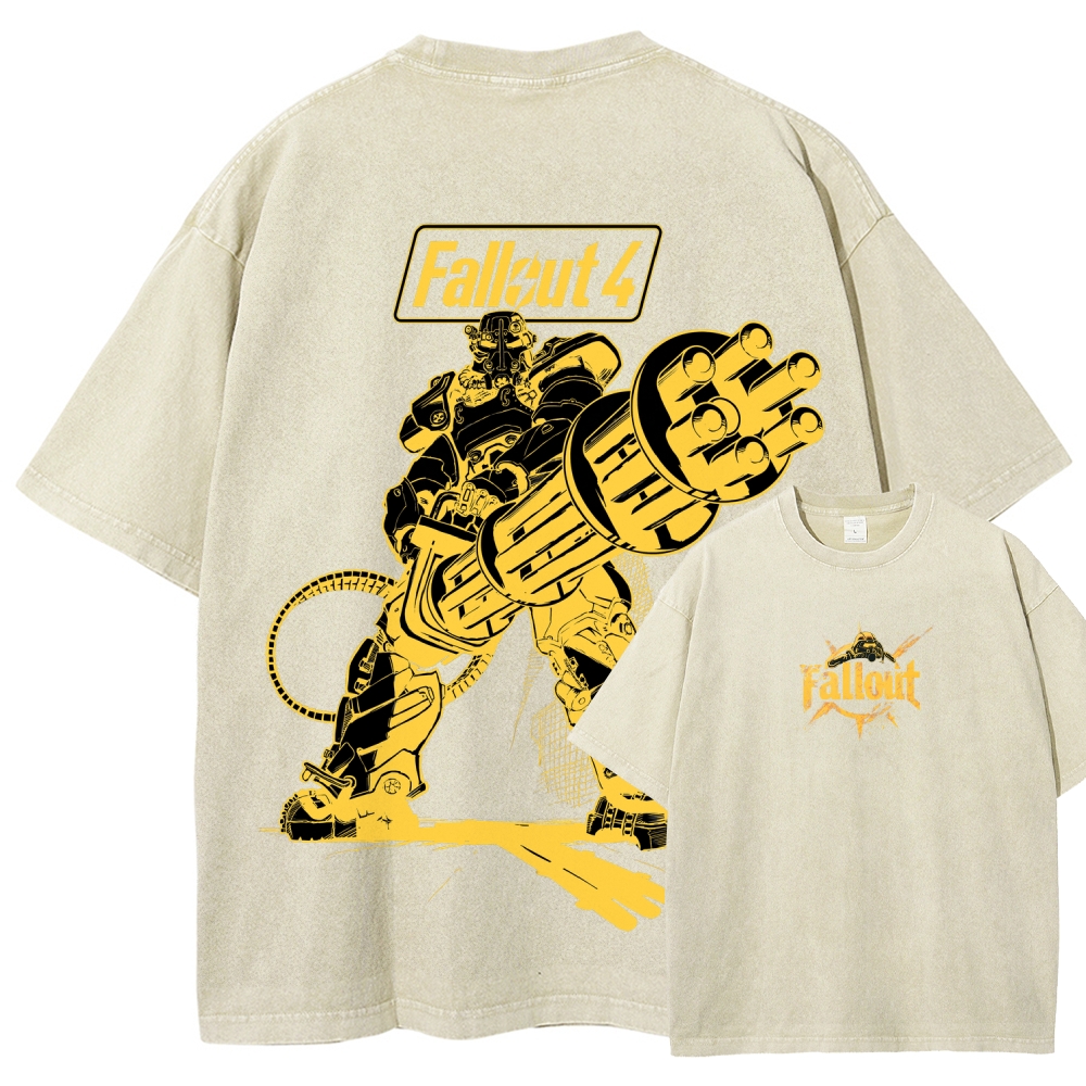Fallout Unisex Fit Washed T-Shirt 2509007696