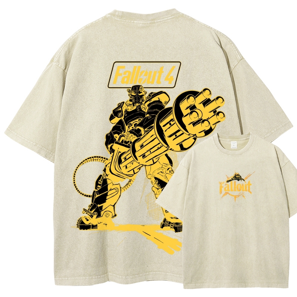 Fallout Unisex Fit Washed T-Shirt 2509007696