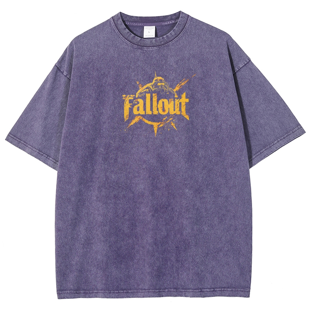 Fallout Unisex Fit Washed T-Shirt 2509007696