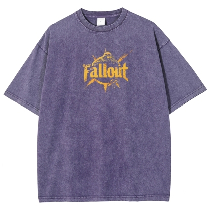 Fallout Unisex Fit Washed T-Shirt 2509007696