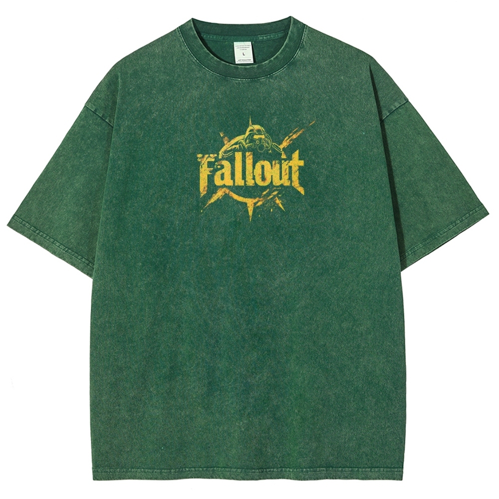 Fallout Unisex Fit Washed T-Shirt 2509007696