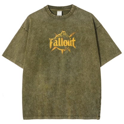 Fallout Unisex Fit Washed T-Shirt 2509007696