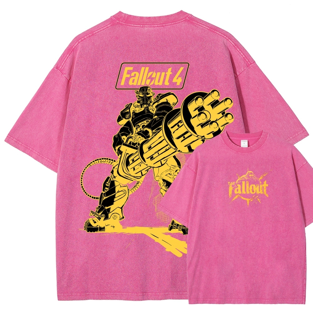 Fallout Unisex Fit Washed T-Shirt 2509007696