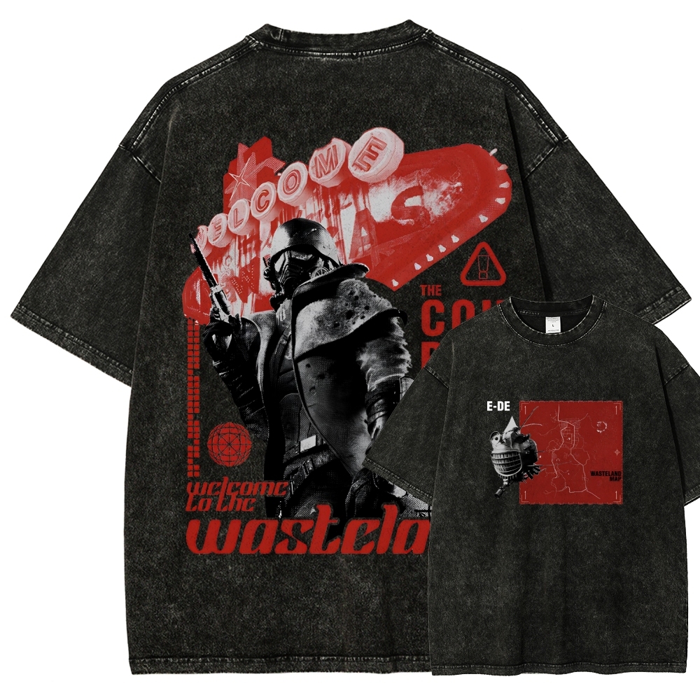 Fallout Unisex Fit Washed T-Shirt 2509008556