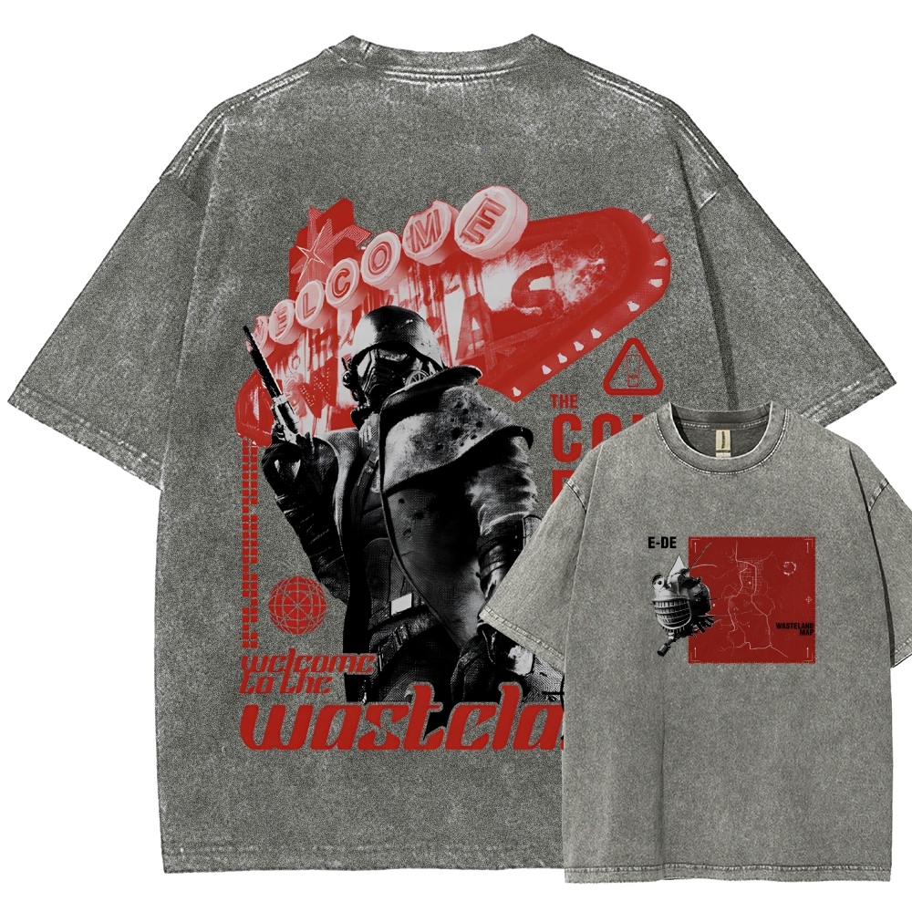 Fallout Unisex Fit Washed T-Shirt 2509008556