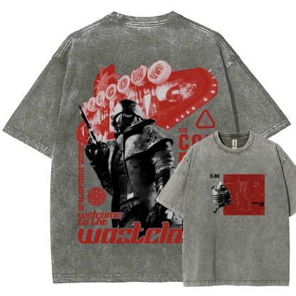 Fallout Unisex Fit Washed T-Shirt 2509008556