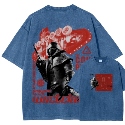 Fallout Unisex Fit Washed T-Shirt 2509008556