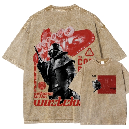 Fallout Unisex Fit Washed T-Shirt 2509008556