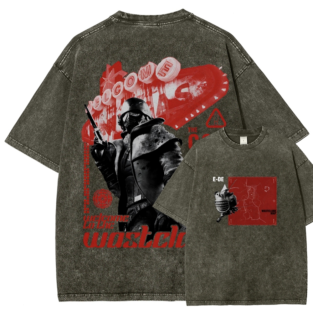 Fallout Unisex Fit Washed T-Shirt 2509008556