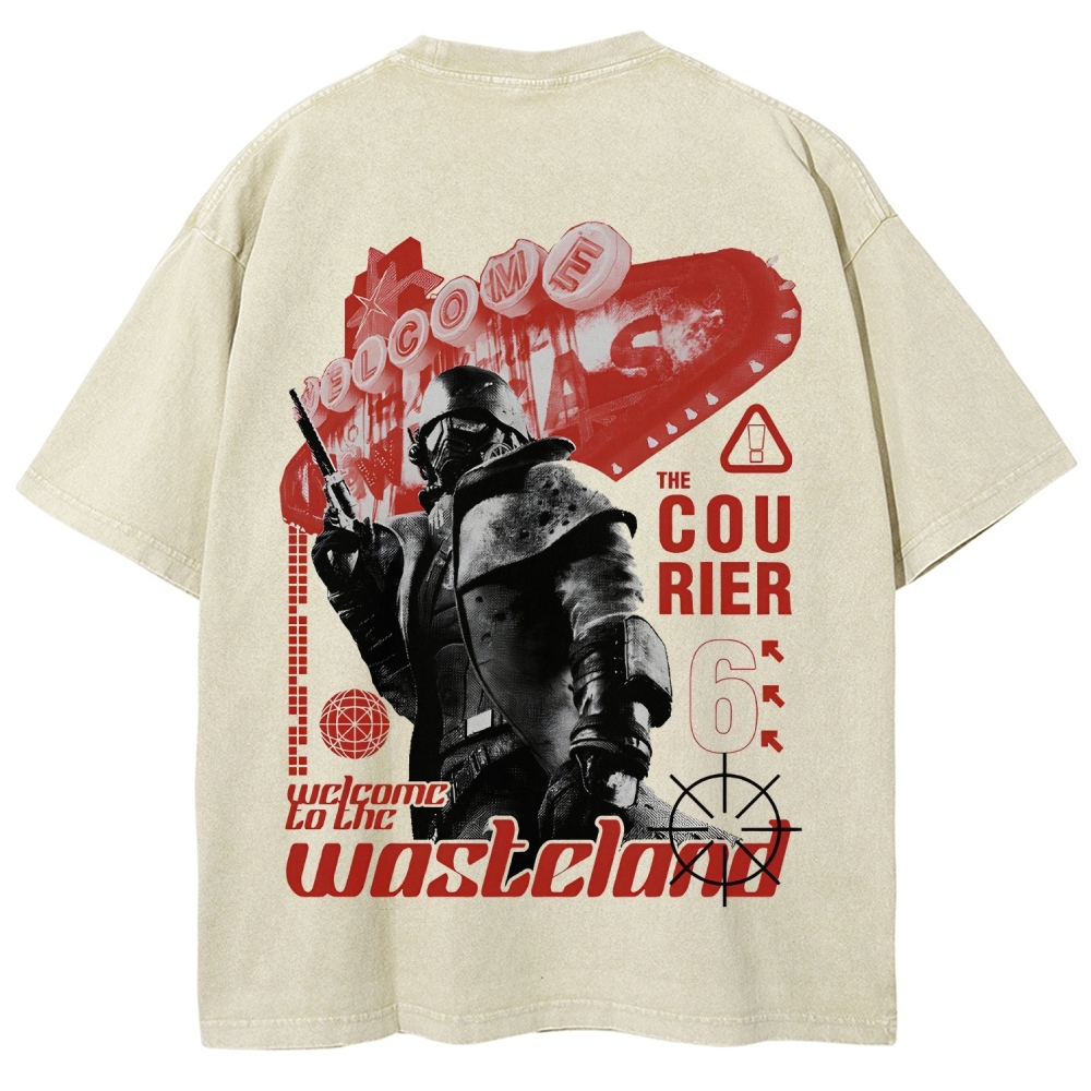 Fallout Unisex Fit Washed T-Shirt 2509008556