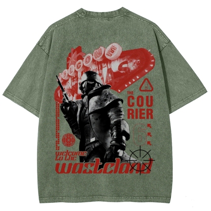 Fallout Unisex Fit Washed T-Shirt 2509008556