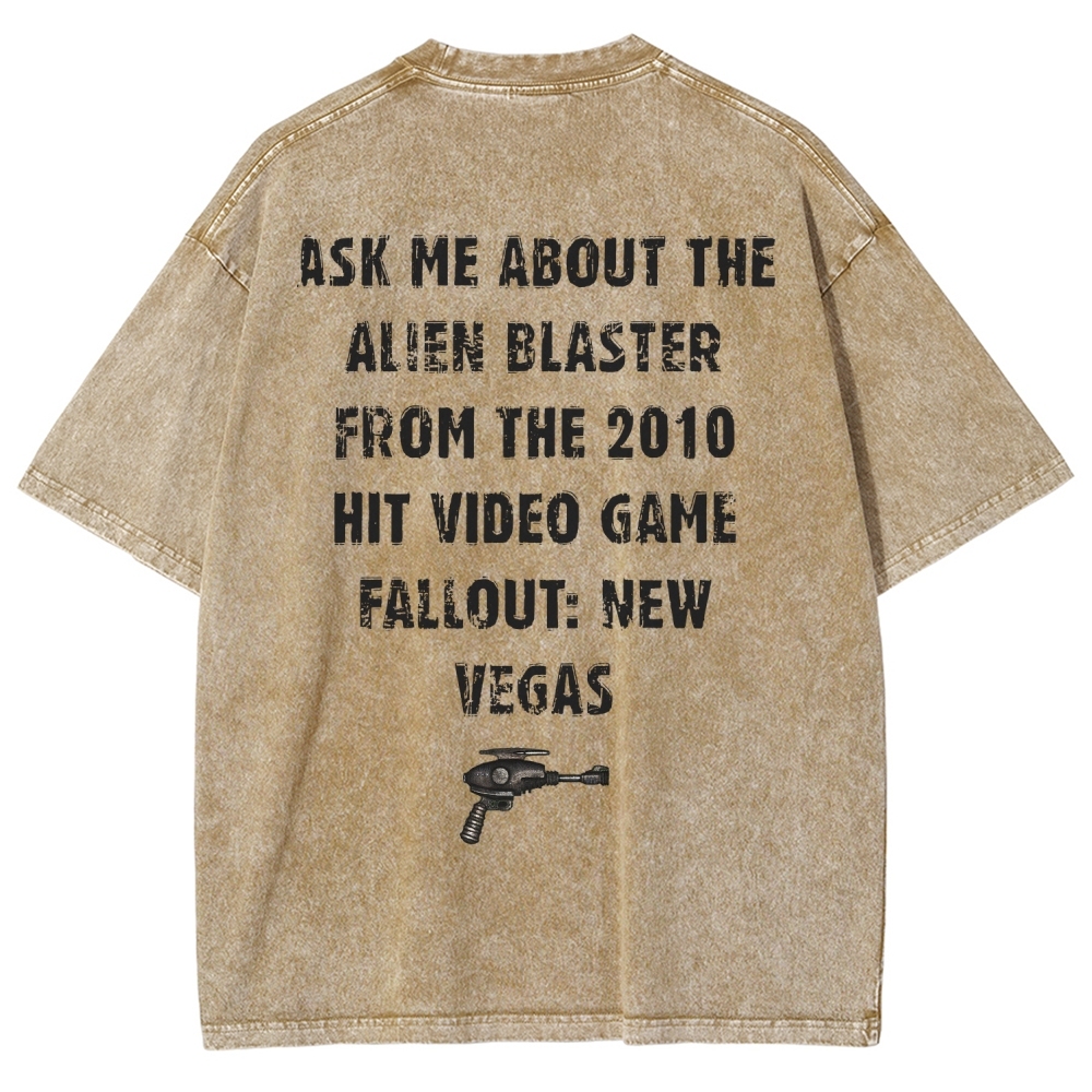 Fallout Unisex Fit Washed T-Shirt 2509008561