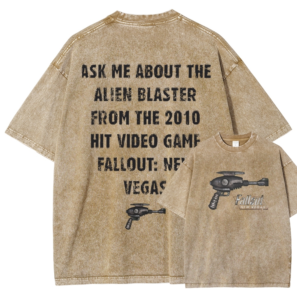 Fallout Unisex Fit Washed T-Shirt 2509008561