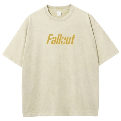 Fallout Halloween Unisex Fit Washed T-Shirt 2509014353