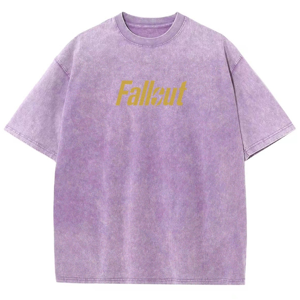 Fallout Halloween Unisex Fit Washed T-Shirt 2509014353