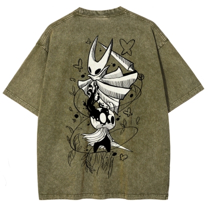 Hollow Knight Unisex Fit Washed T-Shirt 2509014794