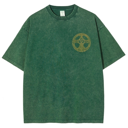 Elden Ring Godfrey the First Elden Lord Vintage Tee – Washed Oversized Graphic Shir