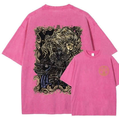 Elden Ring Godfrey the First Elden Lord Vintage Tee – Washed Oversized Graphic Shir