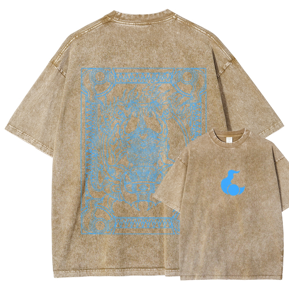 Berserk "TZEENTCH The Changer Of Ways" Vintage Washed Graphic Tees