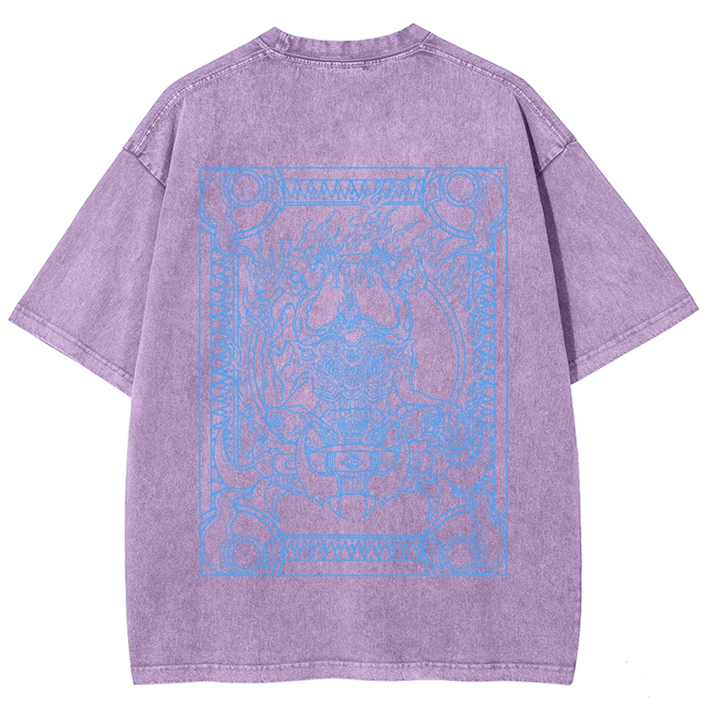 Berserk "TZEENTCH The Changer Of Ways" Vintage Washed Graphic Tees