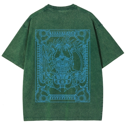 Berserk "TZEENTCH The Changer Of Ways" Vintage Washed Graphic Tees