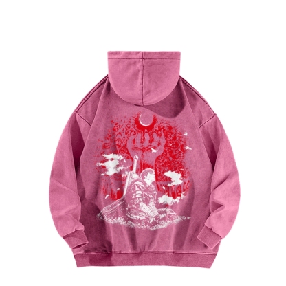 Berserk Casual Washed Hoodie 2509021400