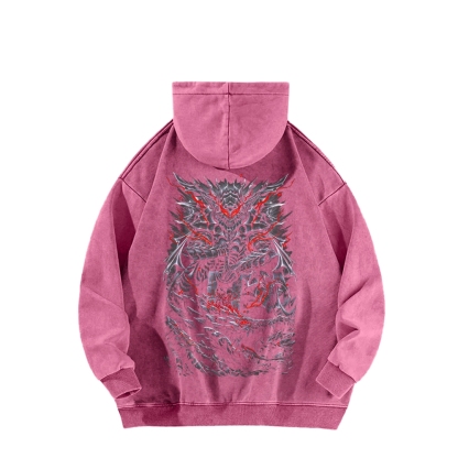 Berserk Casual Washed Hoodie 2509021401