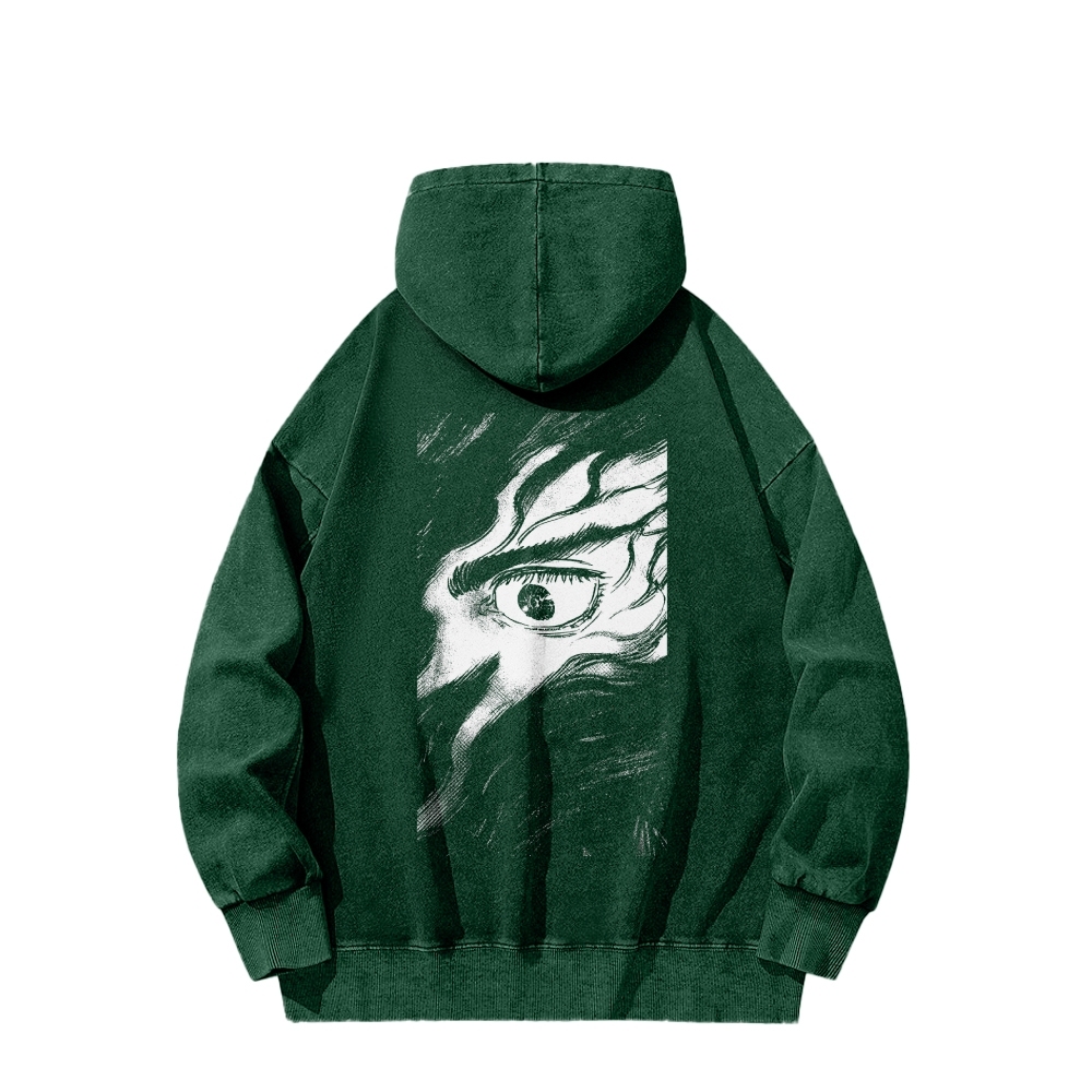 Berserk Casual Washed Hoodie 2509021408