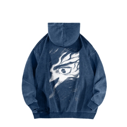 Berserk Casual Washed Hoodie 2509021408