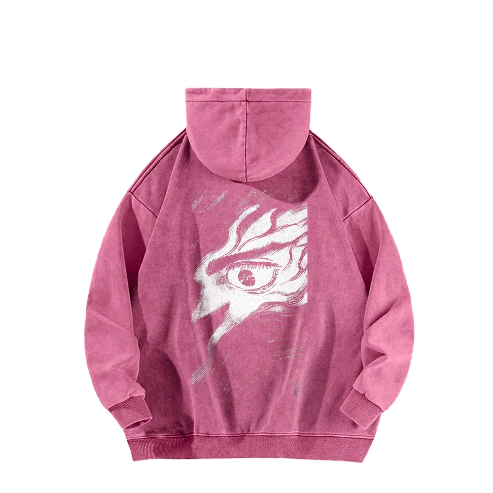 Berserk Casual Washed Hoodie 2509021408