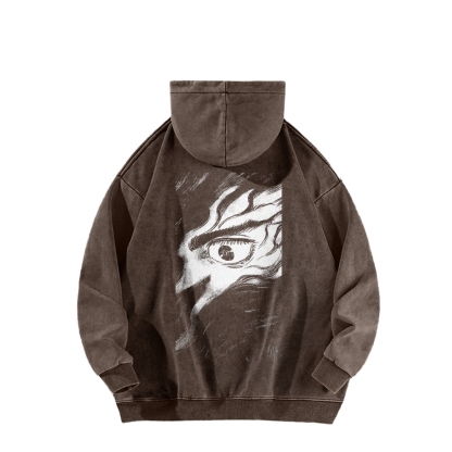 Berserk Casual Washed Hoodie 2509021408