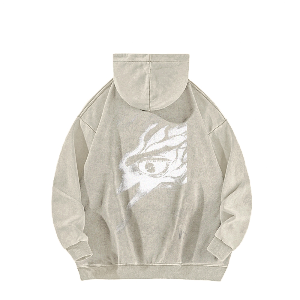 Berserk Casual Washed Hoodie 2509021408