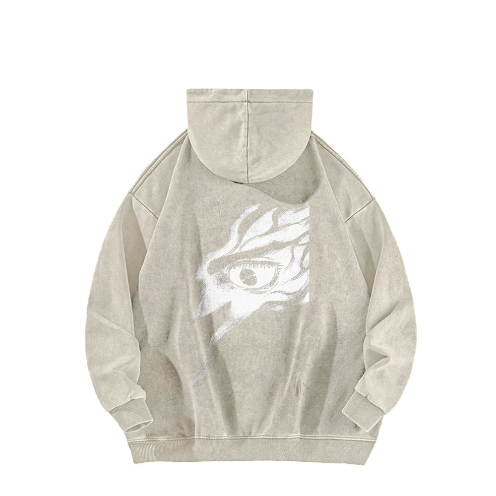 Berserk Casual Washed Hoodie 2509021408