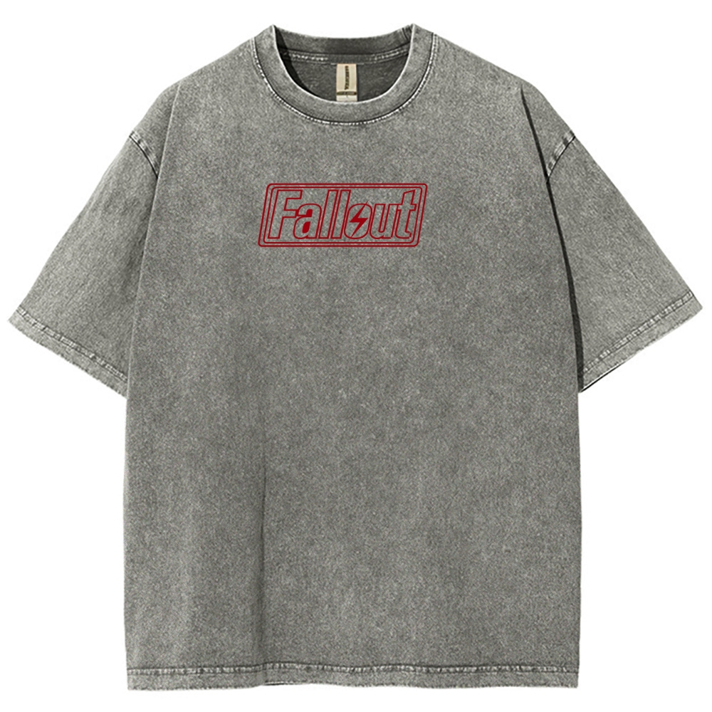 Fallout Unisex Fit Washed T-Shirt 2510002004