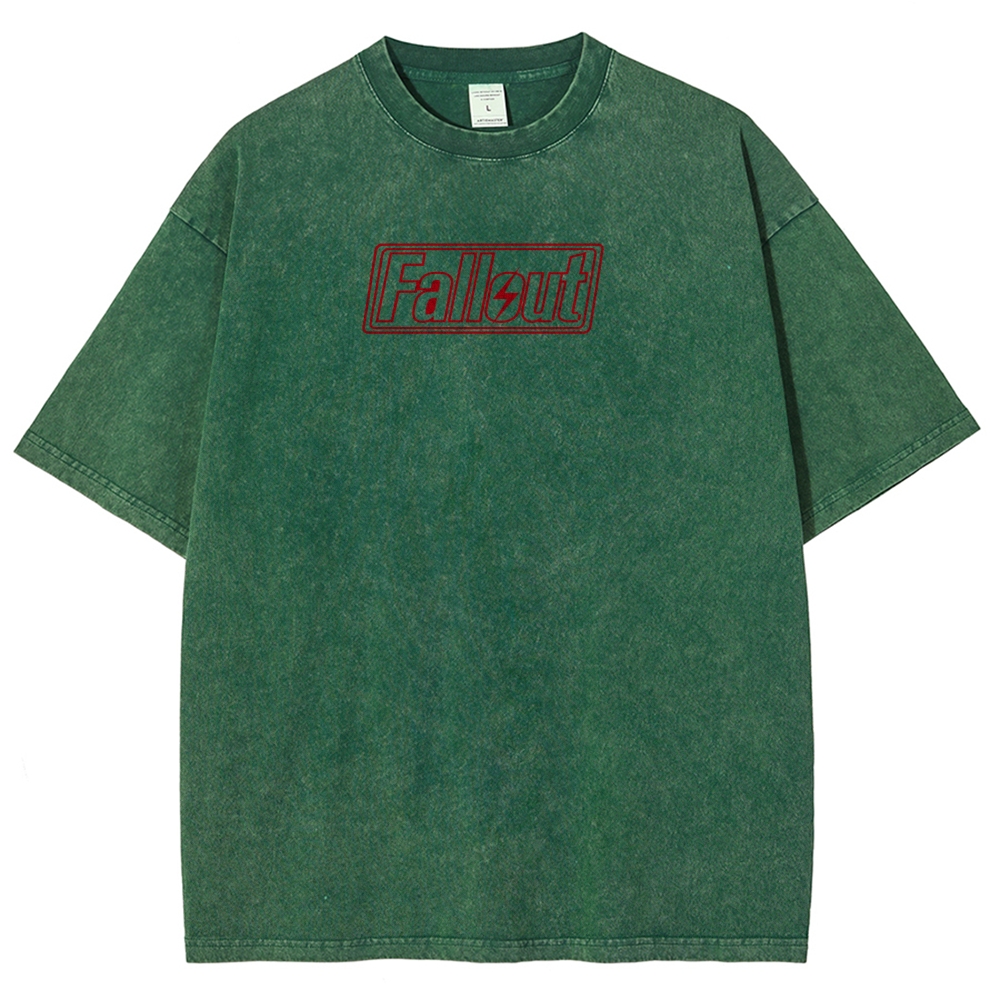 Fallout Unisex Fit Washed T-Shirt 2510002004