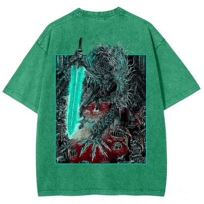 Bloodborne Ludwig The Accursed Holy Blade Grim Unisex Washed T-Shirt