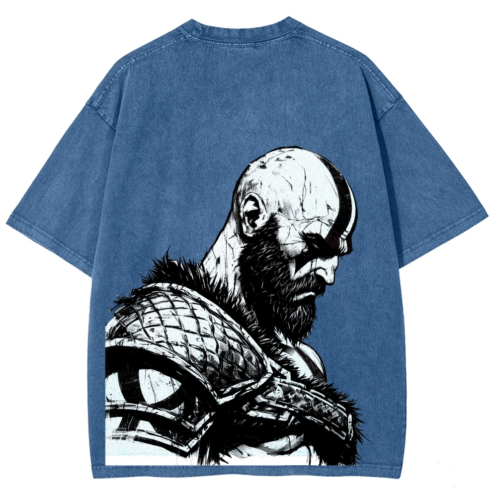 god-of-war Unisex Fit Washed T-Shirt 2510018661