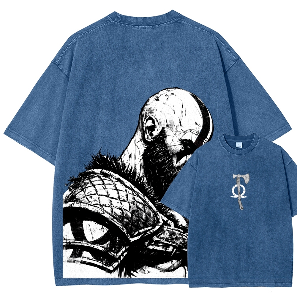 god-of-war Unisex Fit Washed T-Shirt 2510018661