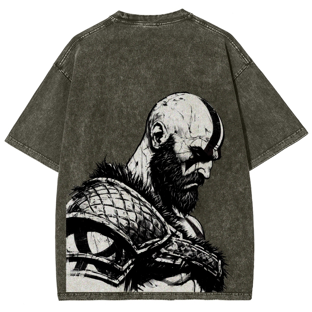 god-of-war Unisex Fit Washed T-Shirt 2510018661