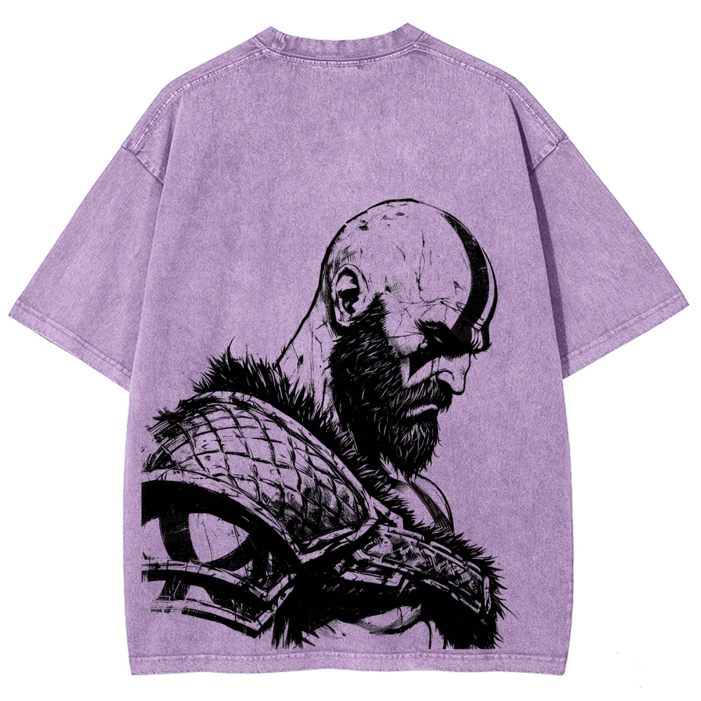 god-of-war Unisex Fit Washed T-Shirt 2510018661