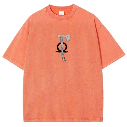 god-of-war Unisex Fit Washed T-Shirt 2510018661