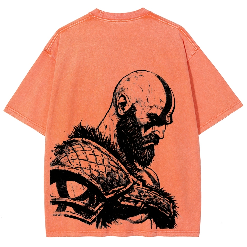 god-of-war Unisex Fit Washed T-Shirt 2510018661