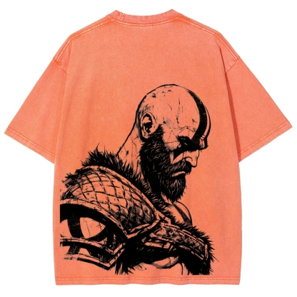 god-of-war Unisex Fit Washed T-Shirt 2510018661