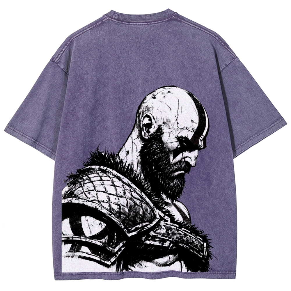 god-of-war Unisex Fit Washed T-Shirt 2510018661