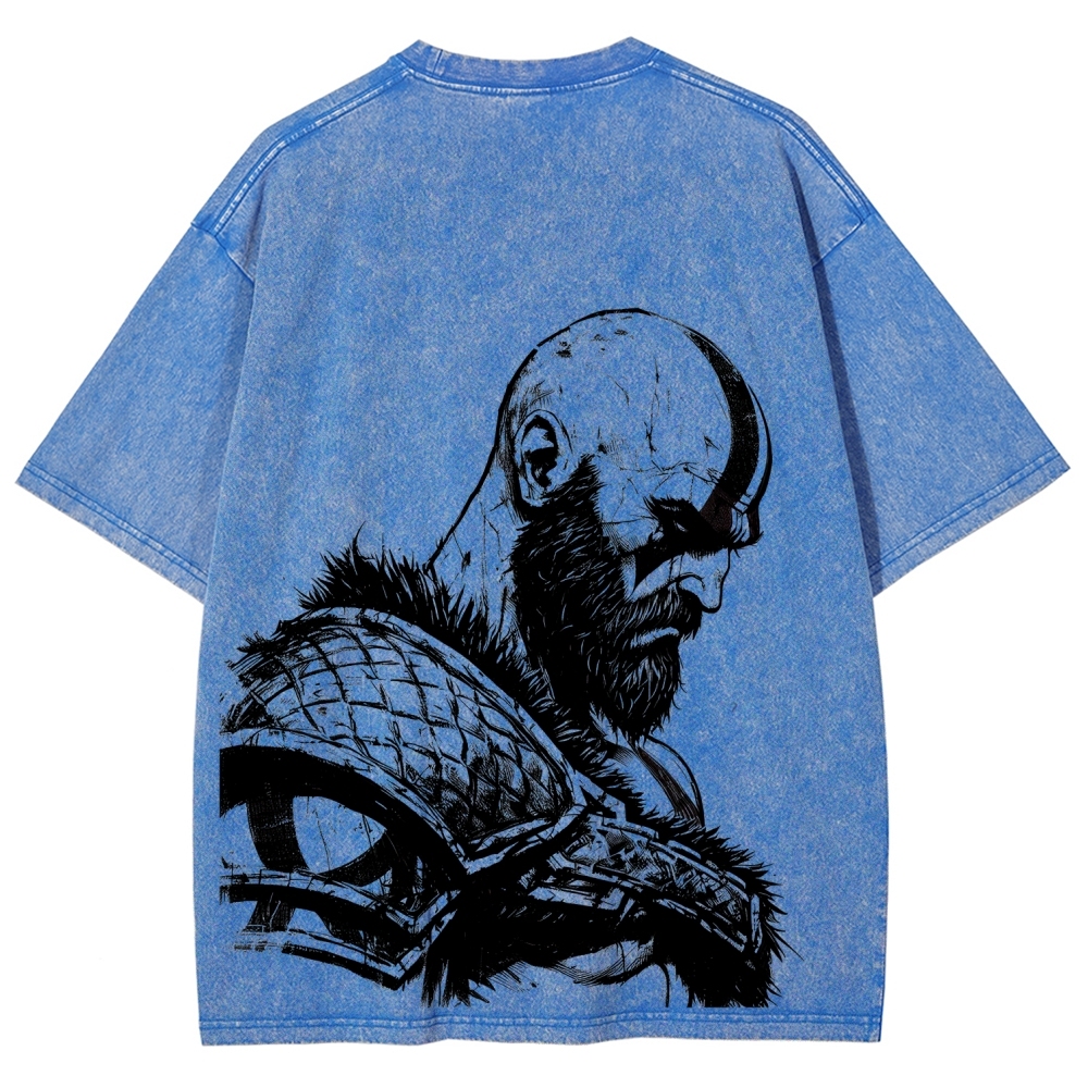 god-of-war Unisex Fit Washed T-Shirt 2510018661