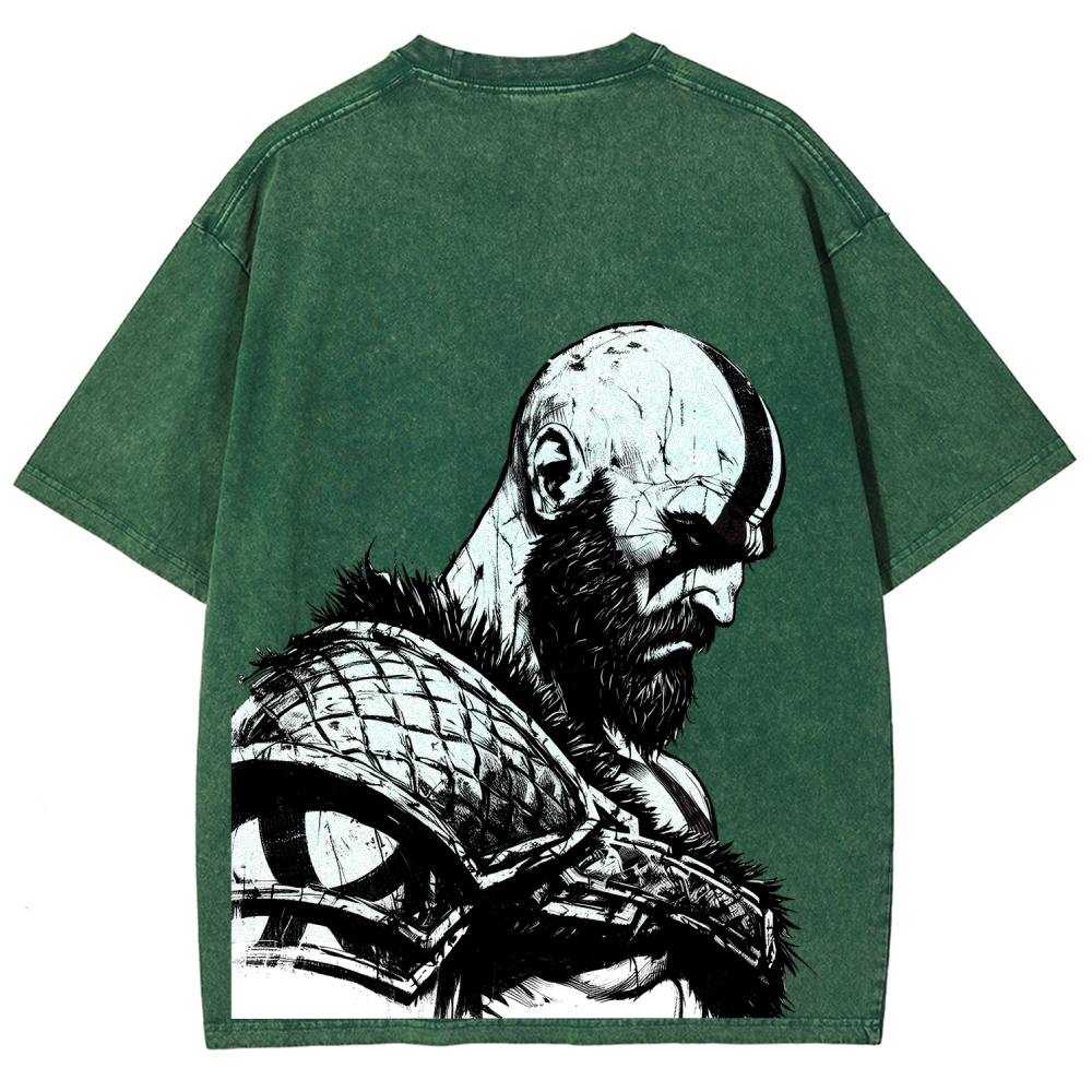 god-of-war Unisex Fit Washed T-Shirt 2510018661