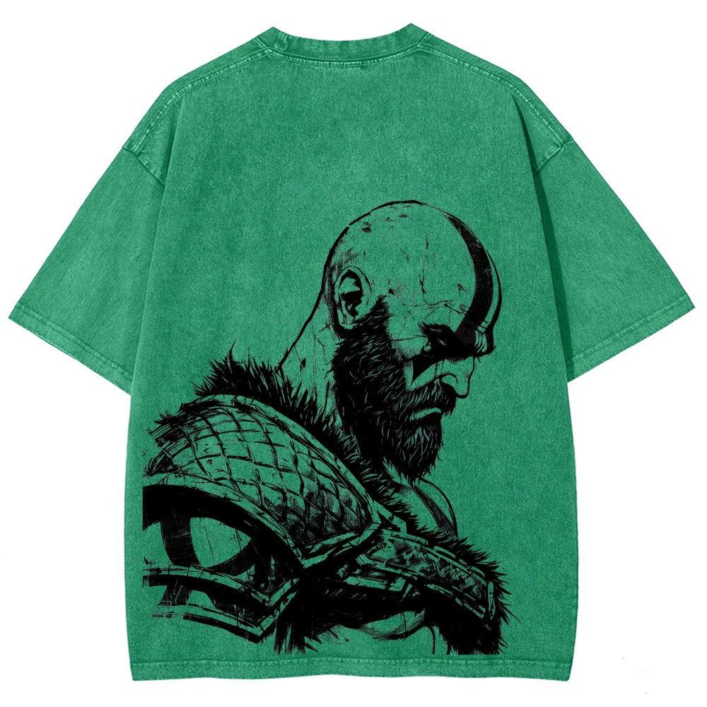 god-of-war Unisex Fit Washed T-Shirt 2510018661