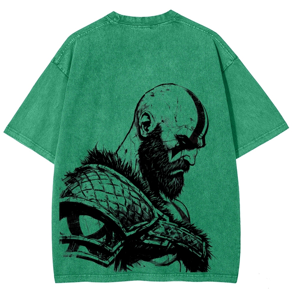 god-of-war Unisex Fit Washed T-Shirt 2510018661