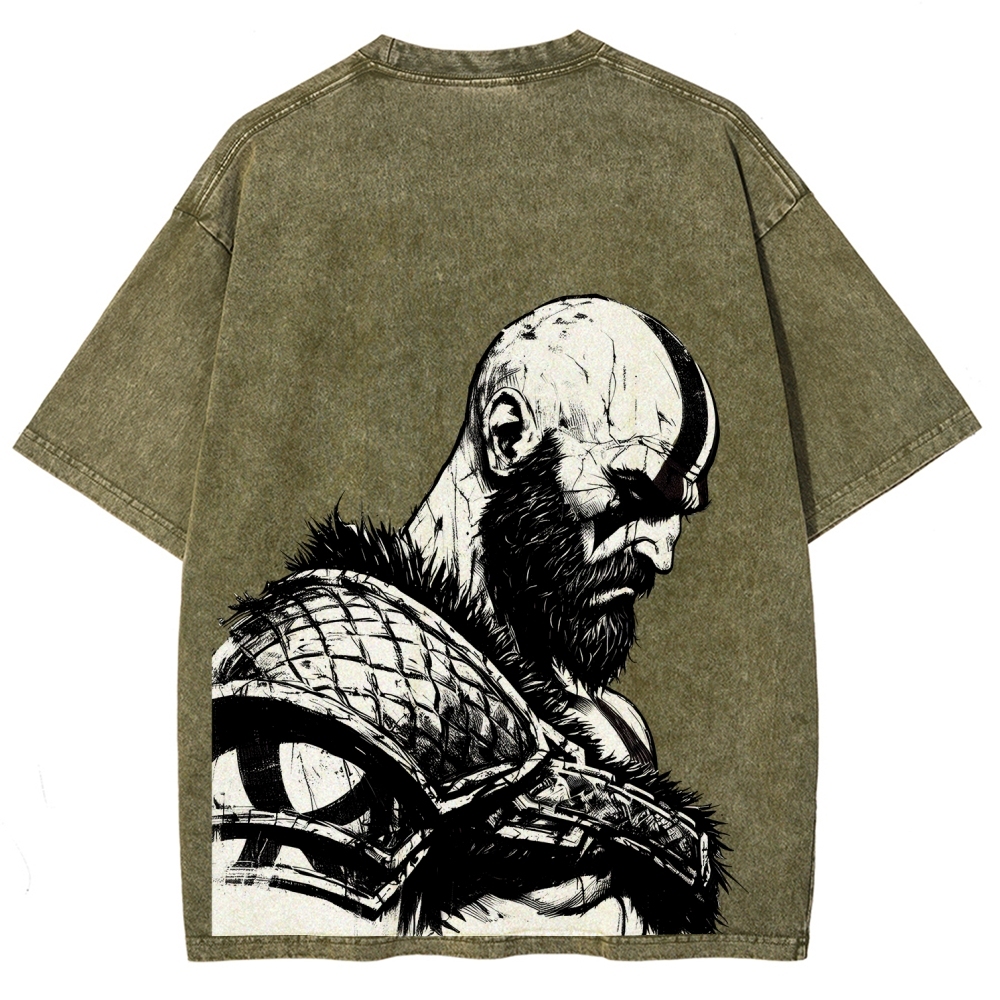 god-of-war Unisex Fit Washed T-Shirt 2510018661